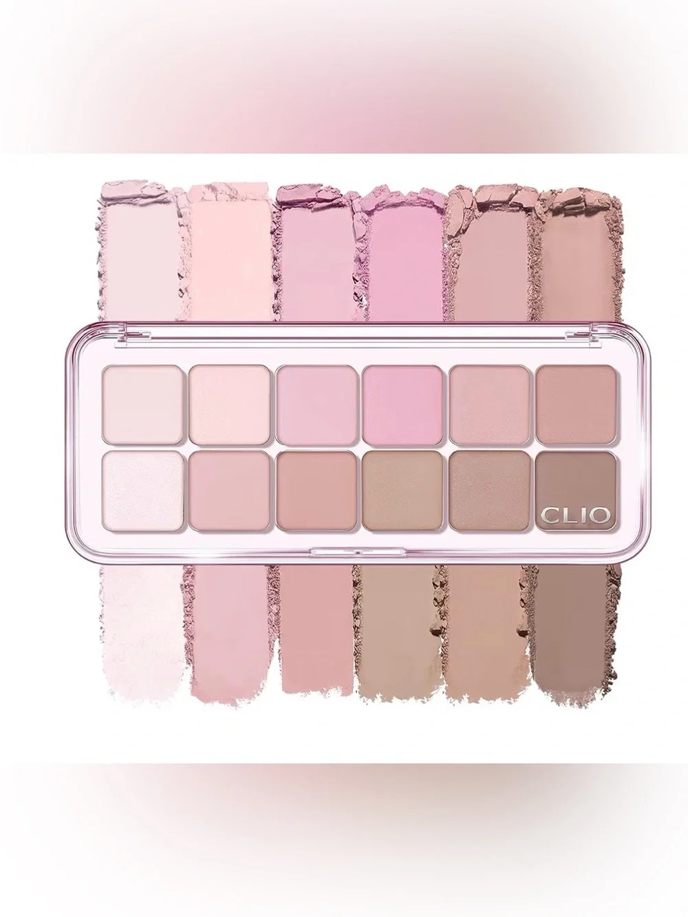 CLIO Pro Eye 07 Lavender Palette Air, 12-Color Eye Shadow Palette, Matte Shimmer
